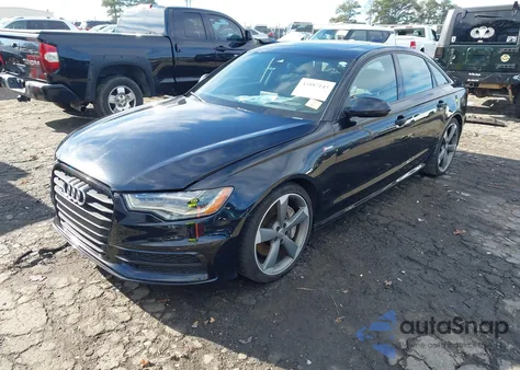 2015 Audi A6 3.0T Premium Plus from USA, damaged, VIN WAUHGAFC0FN004581